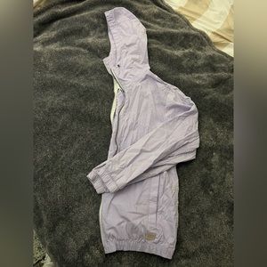 NEW purple windbreaker size small